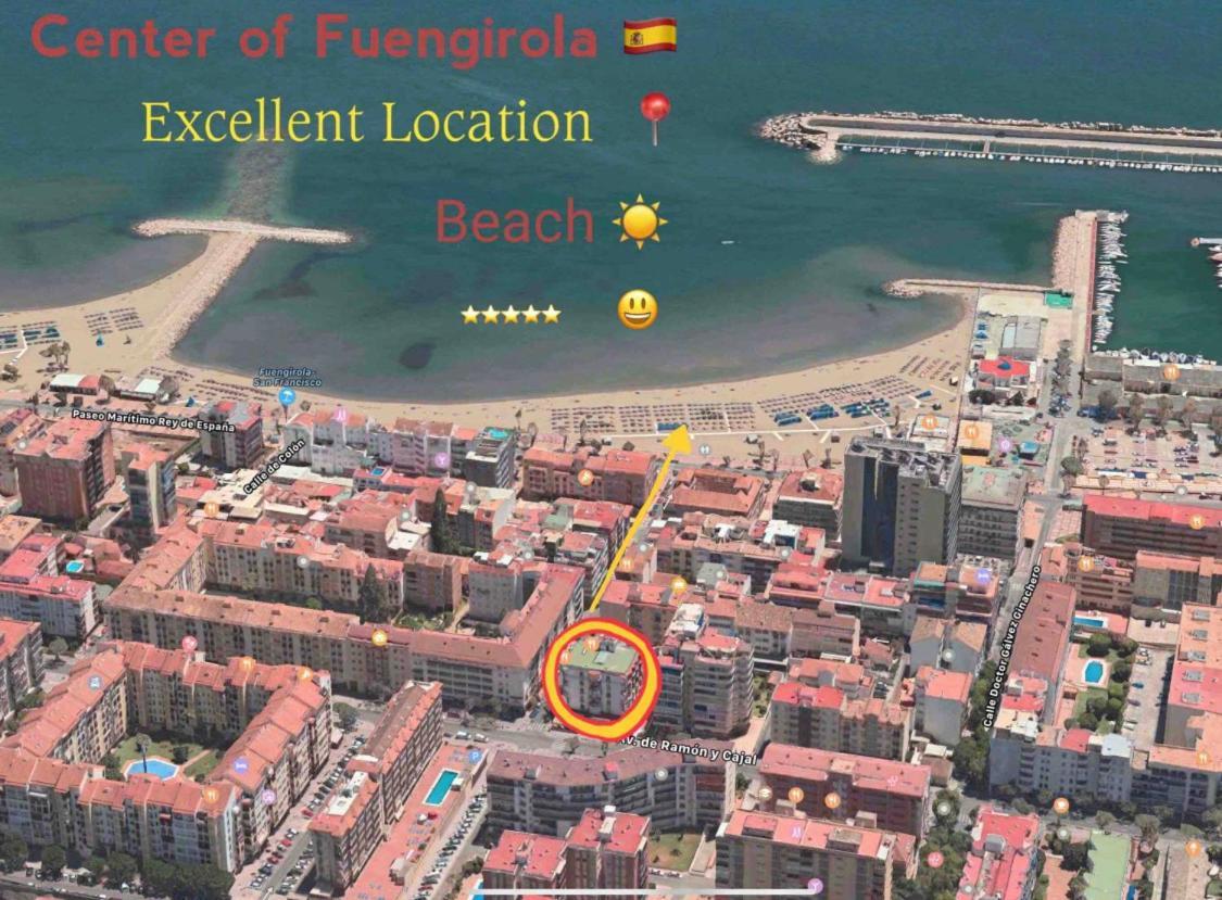Bonito Apartamento Junto A Playa Centro Фуэнхирола Экстерьер фото
